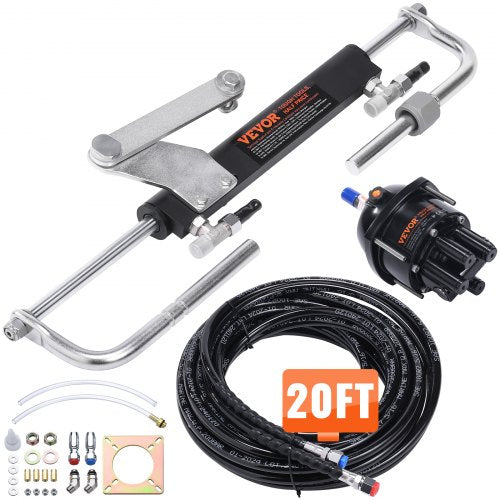 Hidraulinė pakabinamo variklio vairavimo sistema VEVOR HSX-90HP, iki 90 AG