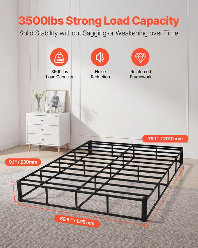 Lovos pagrindas VEVOR PB09-Q, Queen Size (151,5 x 201 cm)