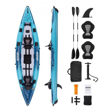 Pripučiama baidarė VEVOR UP-KAYAK-08, 318 kg keliamoji galia