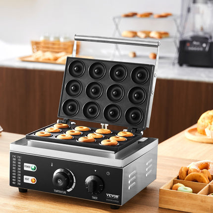 Elektrinė spurgų kepyklė VEVOR HT-12A, 1550W