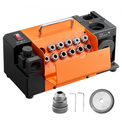 Grąžtų galandimo staklės VEVOR MR-13D, 3–13 mm grąžtams