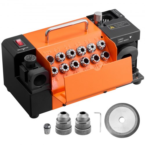 Grąžtų galandimo staklės VEVOR MR-13A, 3–15 mm