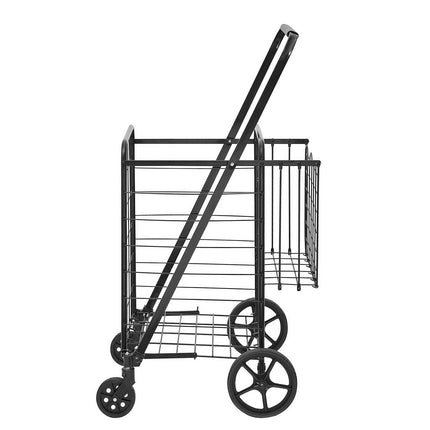 Sulankstomas pirkinių vežimėlis VEVOR ZZ 507, 50 kg keliamoji galia
