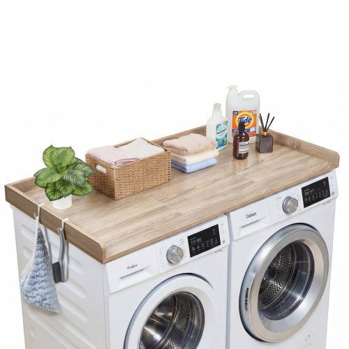 Skalbimo mašinos ir džiovyklės stalviršis VEVOR DX0202-C240330S-02, 137 x 69,9 cm