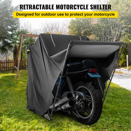 Motociklo pastogė VEVOR VV-MS-BS600, 270 x 105 x 155 cm