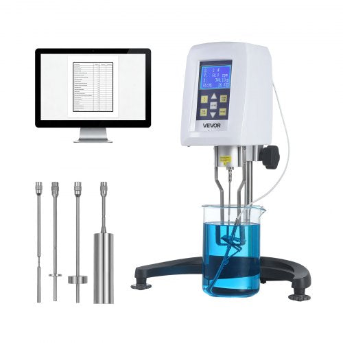 Skaitmeninis rotacinis viskozimetras VEVOR NDJ-5S, 10–100 000 mPa.s
