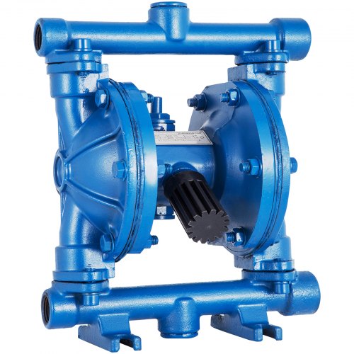 Pneumatinis dvigubos membranos siurblys VEVOR QBK-15, 1/2 colio jungtis