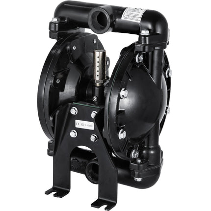 Pneumatinis dvigubos membranos siurblys VEVOR QBY4-25L, 132 l/min