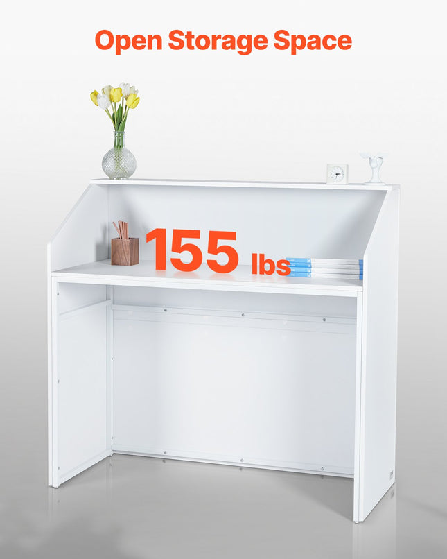 Priimamojo stalas VEVOR KLFD-05, 118 cm ilgio
