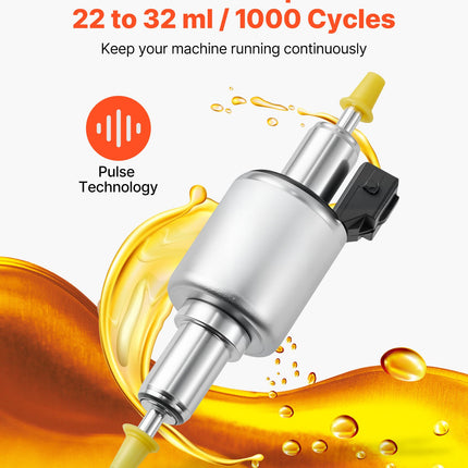 Dyzelinio šildytuvo kuro siurblys VEVOR XMZ-F-D8, 12/24V