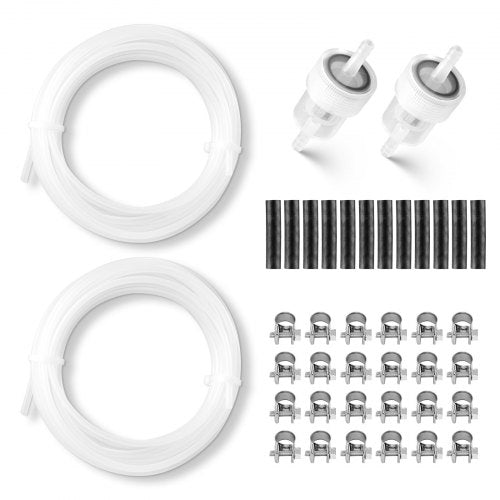 Dyzelinio šildytuvo kuro žarnelių komplektas VEVOR ZM3005, 5000 mm