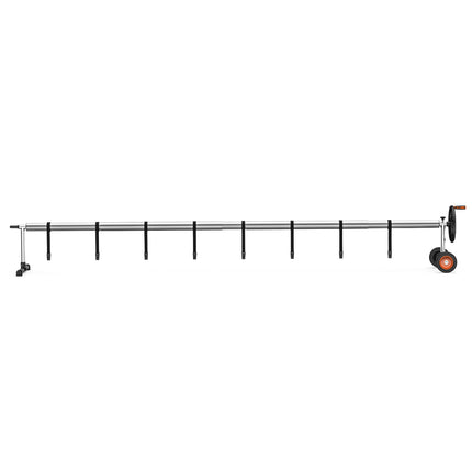 Baseino uždangalo vyniojimo mechanizmas VEVOR PCR17-A83/5*1.15, 4,2 m