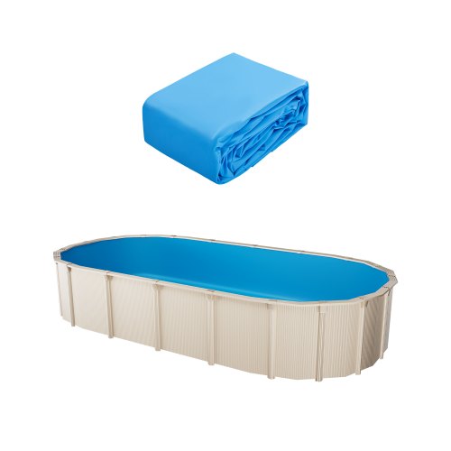 Ovalus baseino įdėklas VEVOR 500X300X120X0.4, 500 x 300 cm