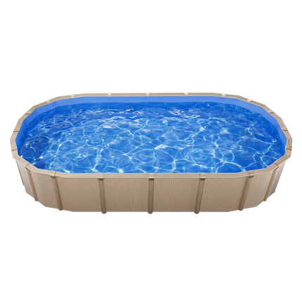 Ovalus baseino įdėklas VEVOR 623X360X120X0.8, 360 x 623 cm