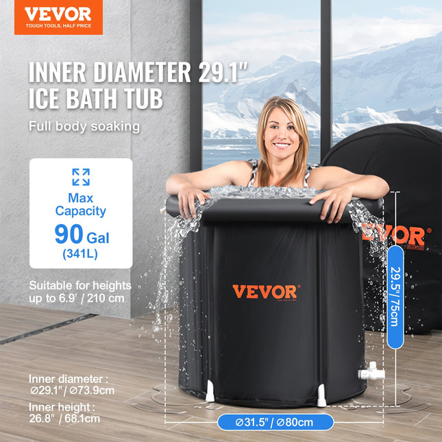 Ledo vonia VEVOR JC-01, 290 l talpa