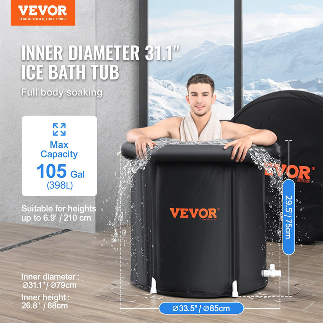 Ledo vonia VEVOR JC-02, 85 cm skersmens