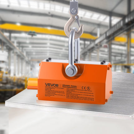 Magnetinis šulinių dangčių keltuvas VEVOR PM-6, 600 kg