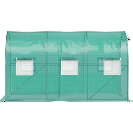 Tunelinis šiltnamis VEVOR VV-TG-1577GREEN, 3,7 x 2,1 x 2,1 m