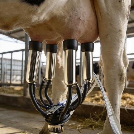 Elektrinė karvių melžimo mašina VEVOR 9JYZ-1, 25 l talpa