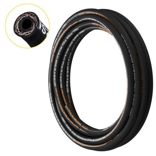 Hidraulinė žarna VEVOR 3/4 colio x 15,2 m, 3120 PSI