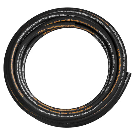 Hidraulinė žarna VEVOR 3/4 colio x 15,2 m, 3120 PSI