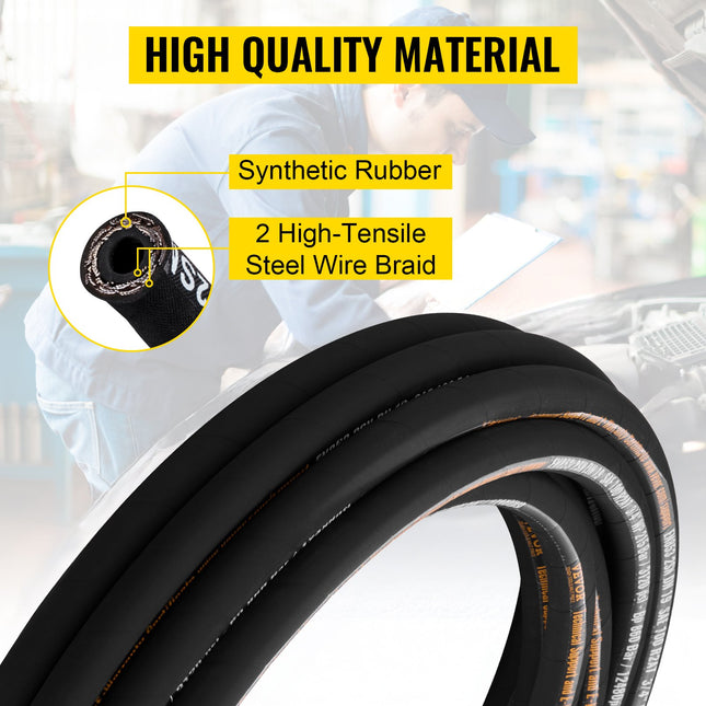 Hidraulinė žarna VEVOR 3/4 colio x 15,2 m, 3120 PSI