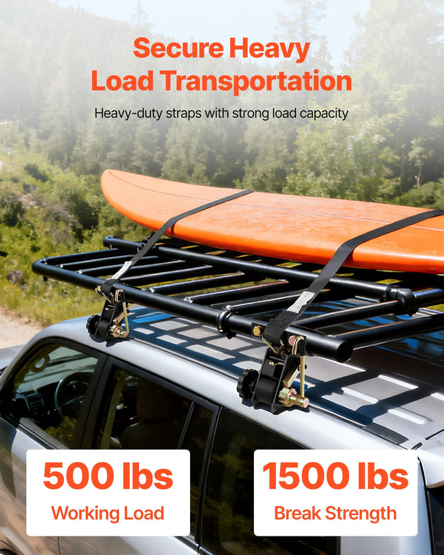 Kopėčių laikiklio tvirtinimo diržai VEVOR FCRLS3801-2, 226,8 kg apkrova