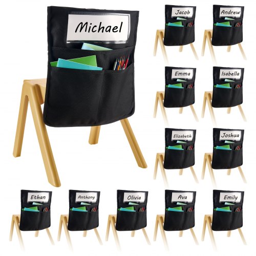 Kėdžių kišenės organizatoriai VEVOR NJB-SND-00106, 12 vnt. rinkinys