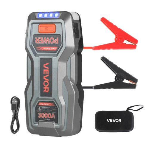 Išorinis akumuliatorius-užvedėjas (Jump Starter) VEVOR H18, 3000A