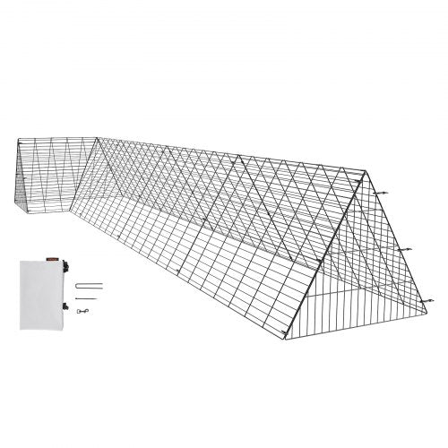 Vištų tunelis VEVOR TT-MCT002, 400x100x61,5 cm