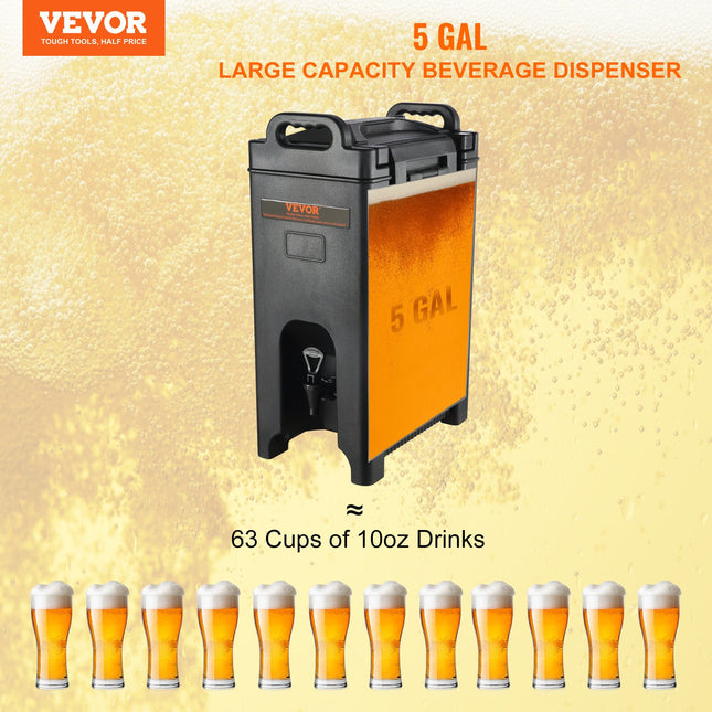 Termo indas gėrimams VEVOR 5GL, 18,9 l