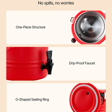 Termosas gėrimams VEVOR WNS-9, 30,3 l