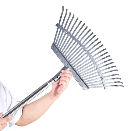 Lapų grėblys VEVOR 25T RAKE, 46,5 cm pločio galva