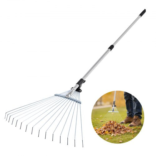 Lapų grėblys VEVOR 15T RAKE stretch, reguliuojamas plotis 19–57 cm
