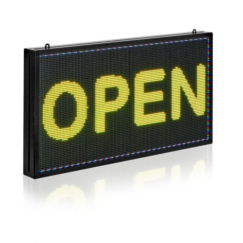 Programuojama LED reklaminė lenta VEVOR P5-64128RGB, 67x35 cm
