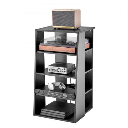 Audio aparatūros stovas VEVOR CSF-MS24306, 5 lentynų