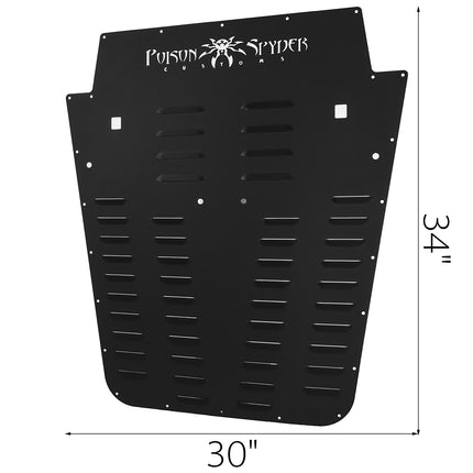 Variklio dangčio ventiliacinės grotelės VEVOR Jeep Wrangler JK (2013–2017), aliuminio lydinys