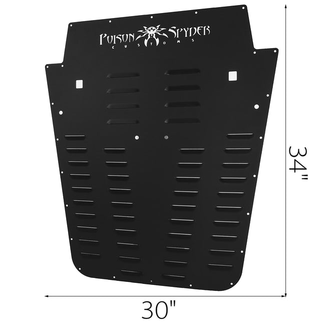 Variklio dangčio ventiliacinės grotelės VEVOR Jeep Wrangler JK (2013–2017), aliuminio lydinys