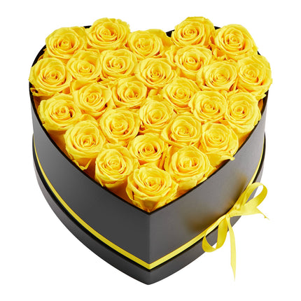 Mieganti rožė dėžutėje VEVOR Heart-27S, 27 vnt.