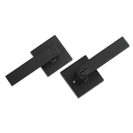 Vidaus durų rankenų komplektas VEVOR KJ2118-BK-BLK, 5 vnt.