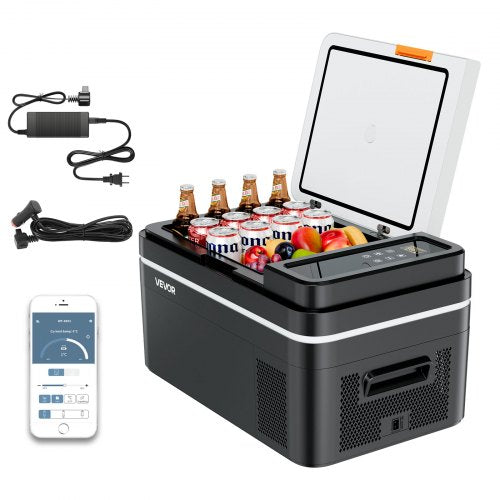 Automobilinis šaldytuvas VEVOR BCD25-F005C, 22L