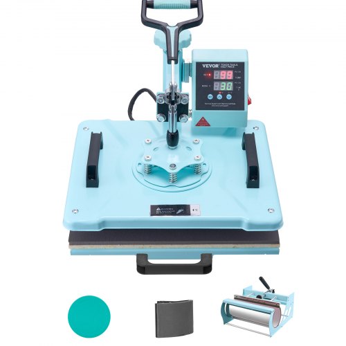 Karšto spaudimo termopresas VEVOR SJY-H12151M, 5-in-1 komplektas
