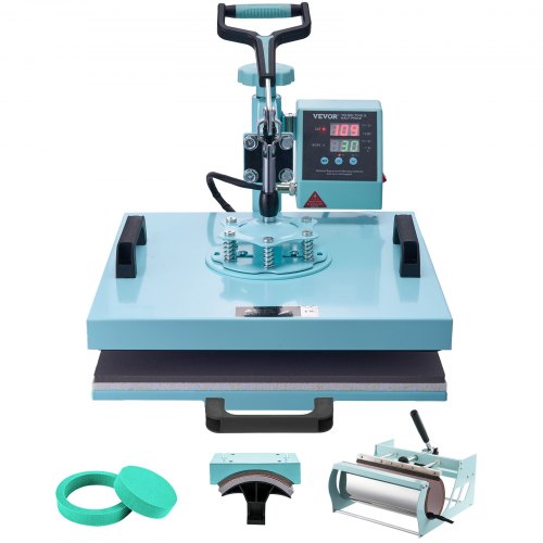 Termopresas VEVOR SJY-H15151M, 5-in-1 daugiafunkcis komplektas
