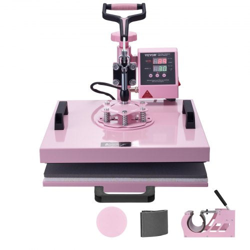 Termopresas VEVOR SJY-H15151M, 5-in-1, 38x38 cm