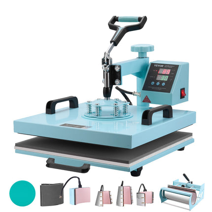 Termopresas VEVOR SJY-H15151M, 8 viename, 38x38 cm