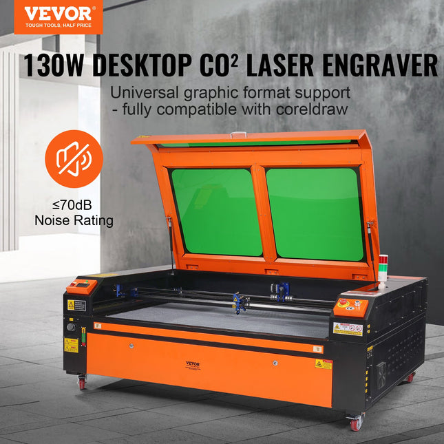 CO2 lazerinės graviravimo ir pjovimo staklės VEVOR KH1490, 130W