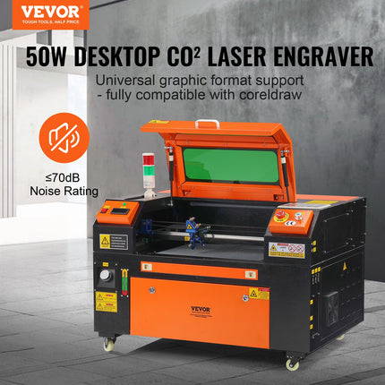 CO2 lazerinės graviravimo ir pjovimo staklės VEVOR KH5030, 50W