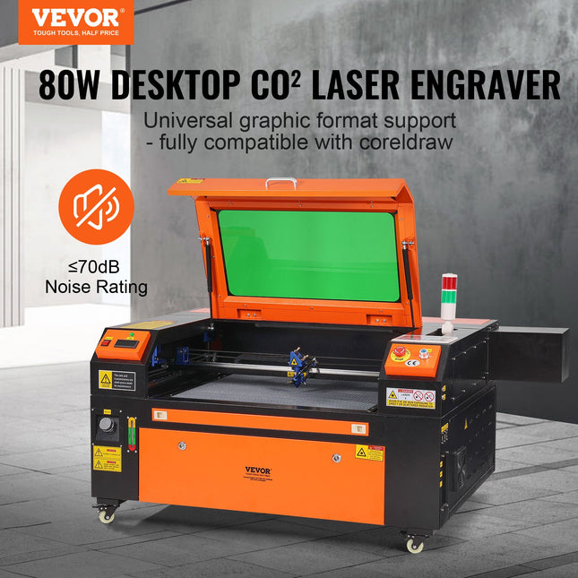CO2 lazerinės graviravimo ir pjovimo staklės VEVOR KH7050, 80W