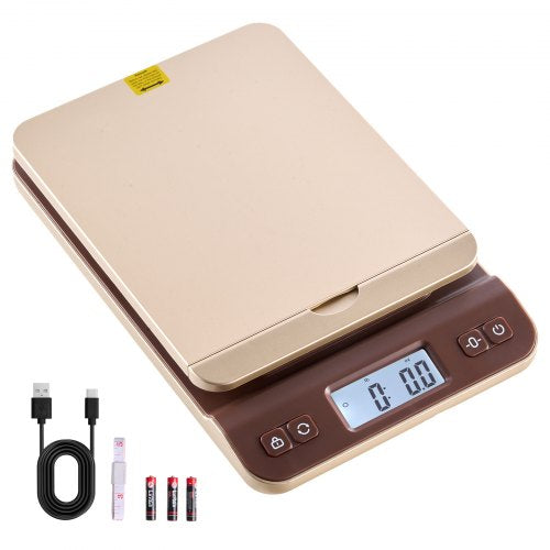 Skaitmeninės pašto svarstyklės VEVOR QP-S7, 40 kg