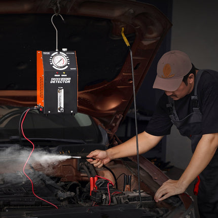Automobilinis dūmų generatorius nuotėkio paieškai VEVOR SD307, 19–23 PSI slėgis